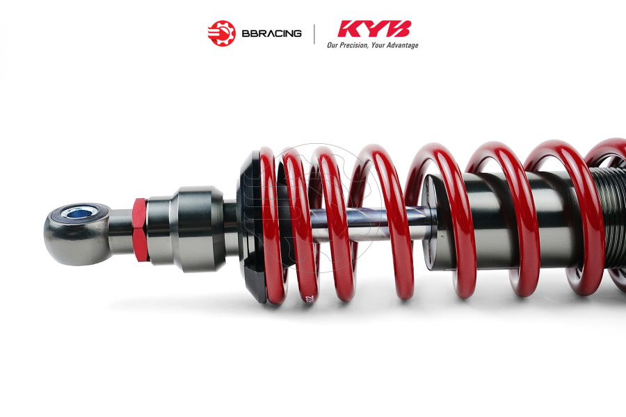 Phuộc Sau Honda Giorno 125 - KYB Alpha Đỏ