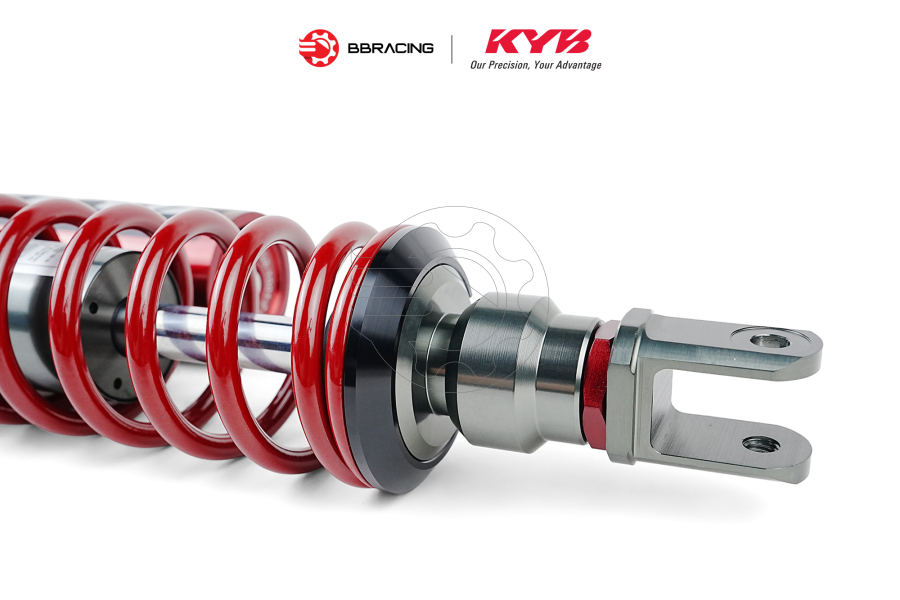 Phuộc Sau Yamaha X Max 300 (350mm) - KYB Alpha Đỏ