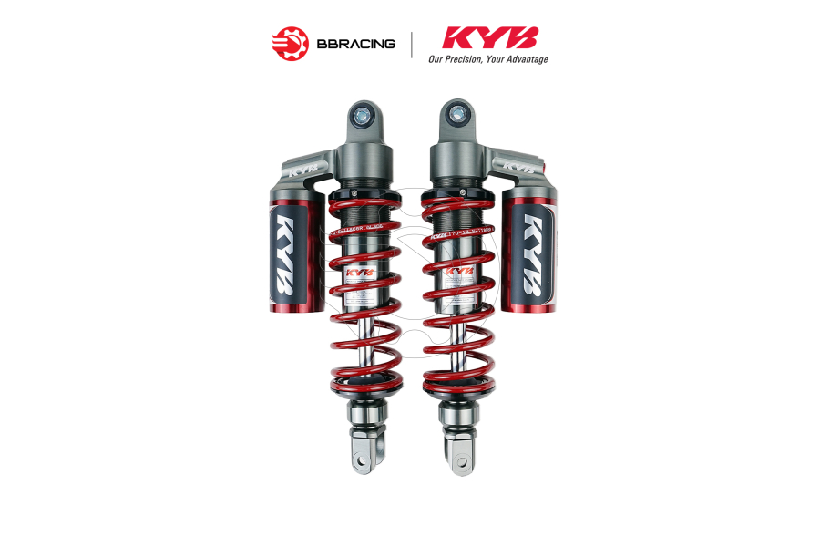 Phuộc Sau Honda SH 150 Italy - KYB Alpha Đỏ