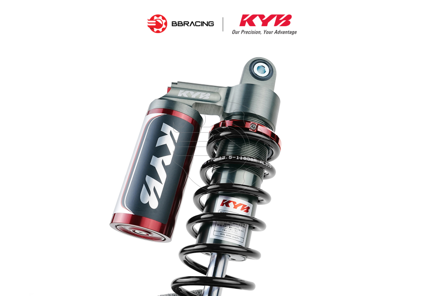 Phuộc Sau Honda SH 150 Italy - KYB Alpha Đen