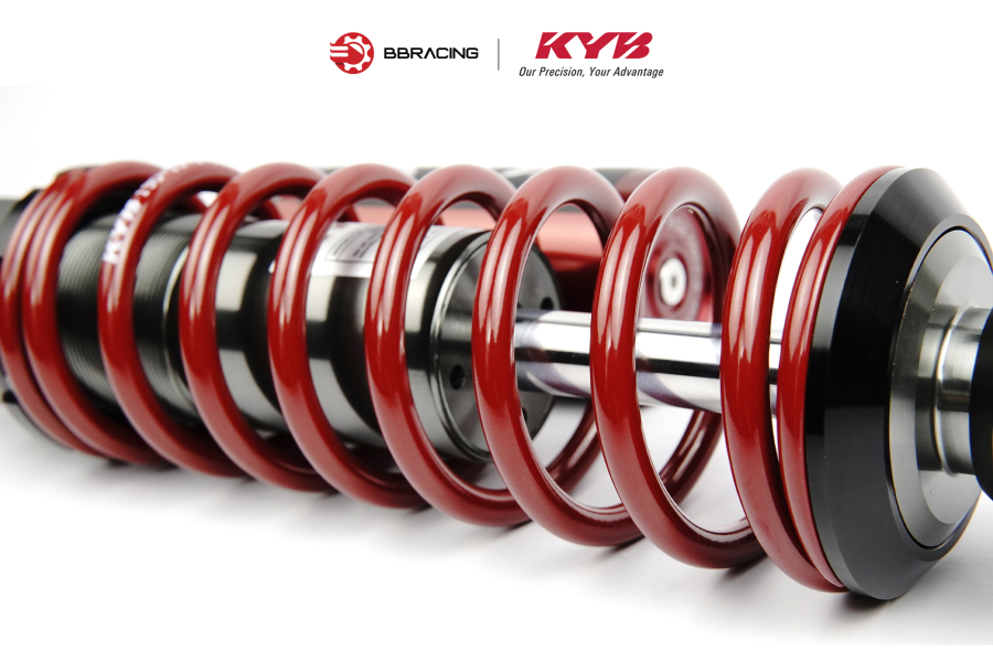 Phuộc Sau Yamaha X Max 300 - KYB Alpha Đỏ