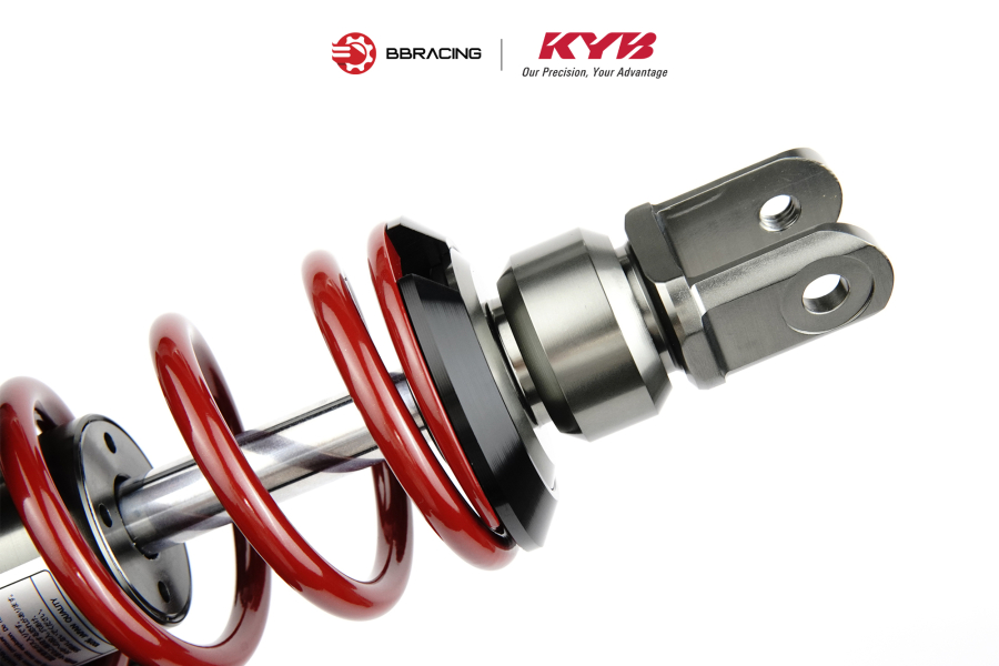 Phuộc Sau Honda Airblade 160 - KYB Alpha Đỏ