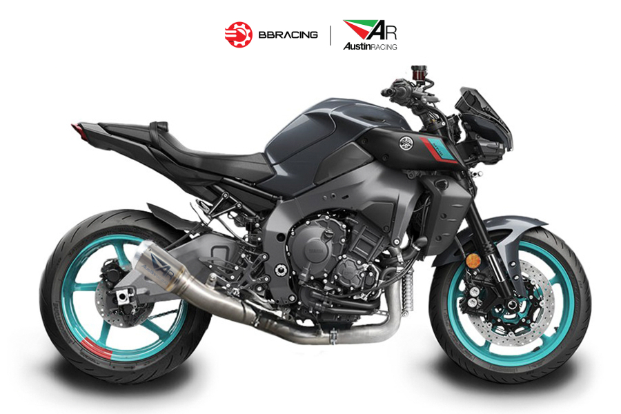 Austin Racing Yamaha MT-10 2020-22 - Decat GP1R Tem Laser