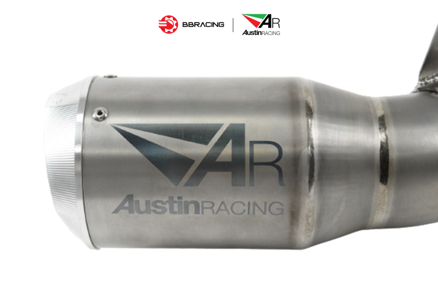 Austin Racing Yamaha MT-10 2020-22 - Decat GP1R Tem Laser