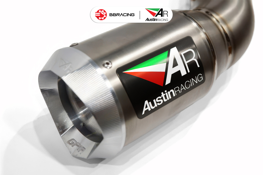 Austin Racing BMW S1000 RR 2015-16 - Slip On GP1R Tem Dán