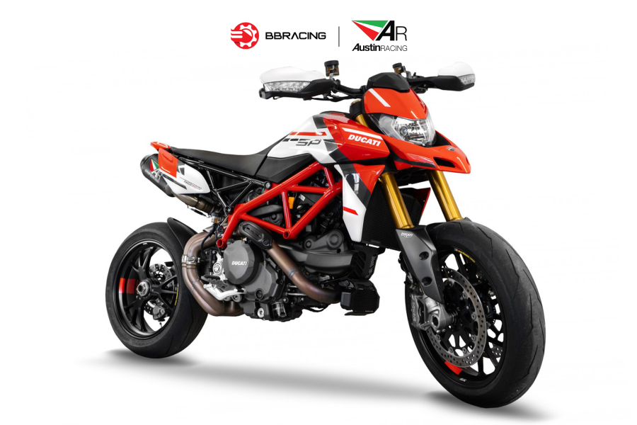 Austin Racing Ducati Hypermotard 950/SP 2019-23 - Slip On RS22-V Đen
