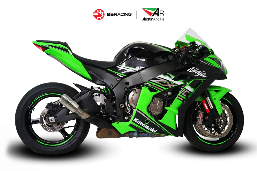 Austin Racing Kawasaki Ninja ZX-10R 2010-20 - Slip On GP1RS Tem Laser