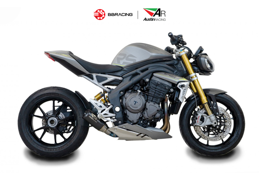 Austin Racing Triumph Speed Triple RS 2021-22 - Slip On GP1R Tem Laser
