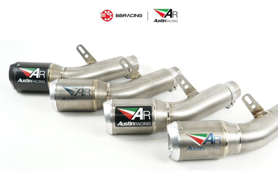 Austin Racing Universal - Slip On GP1R Carbon Graphite