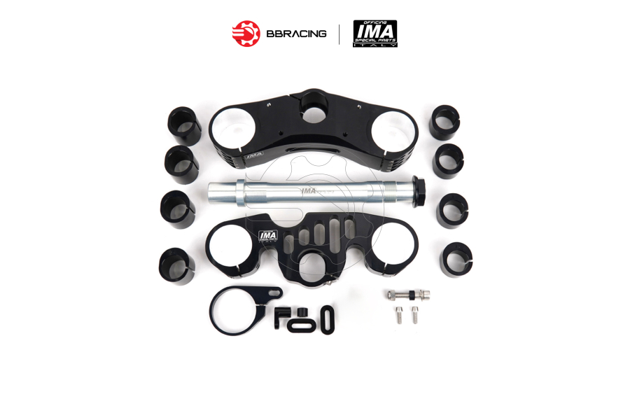 Bộ Chảng Ba IMA BMW S1000 RR 2019-22 Đen