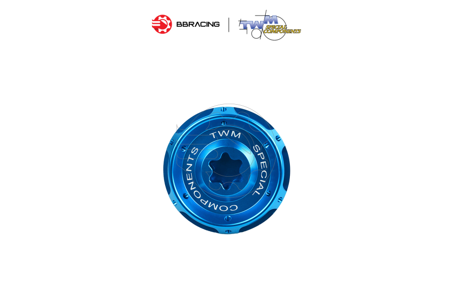 Nắp TWM BMW S1000RR 2019-25 Xanh Dương