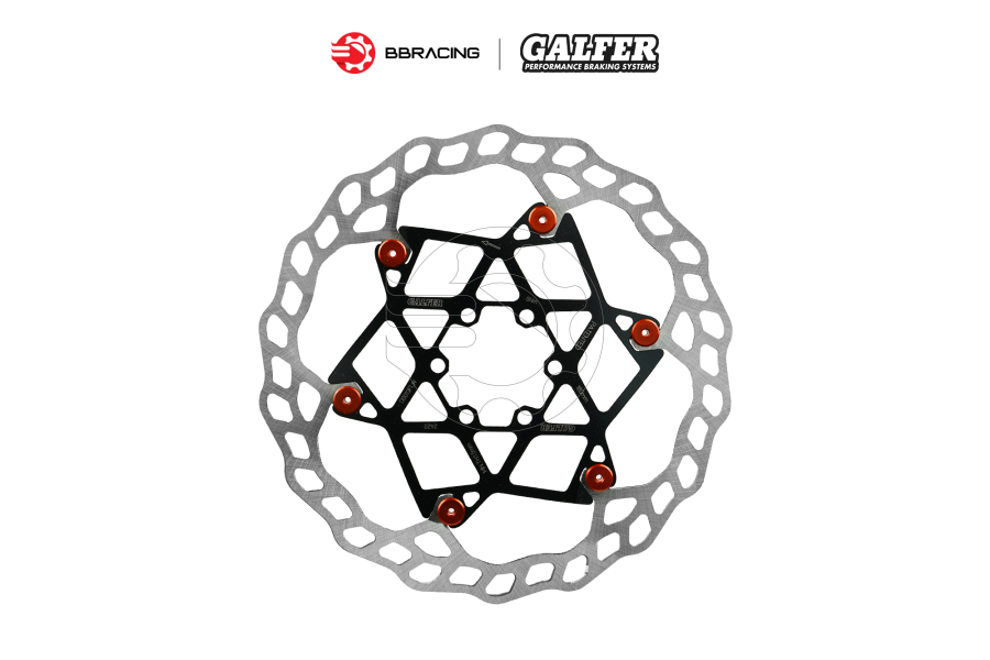 Đĩa Thắng Galfer Xe Đạp Floating 180mm - Khoen Cam