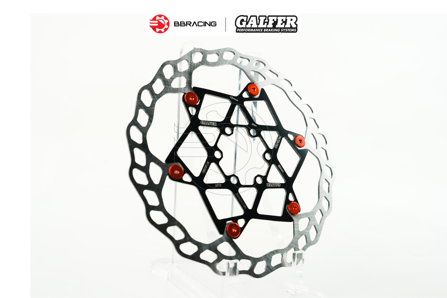 Đĩa Thắng Galfer Xe Đạp Floating 180mm - Khoen Cam