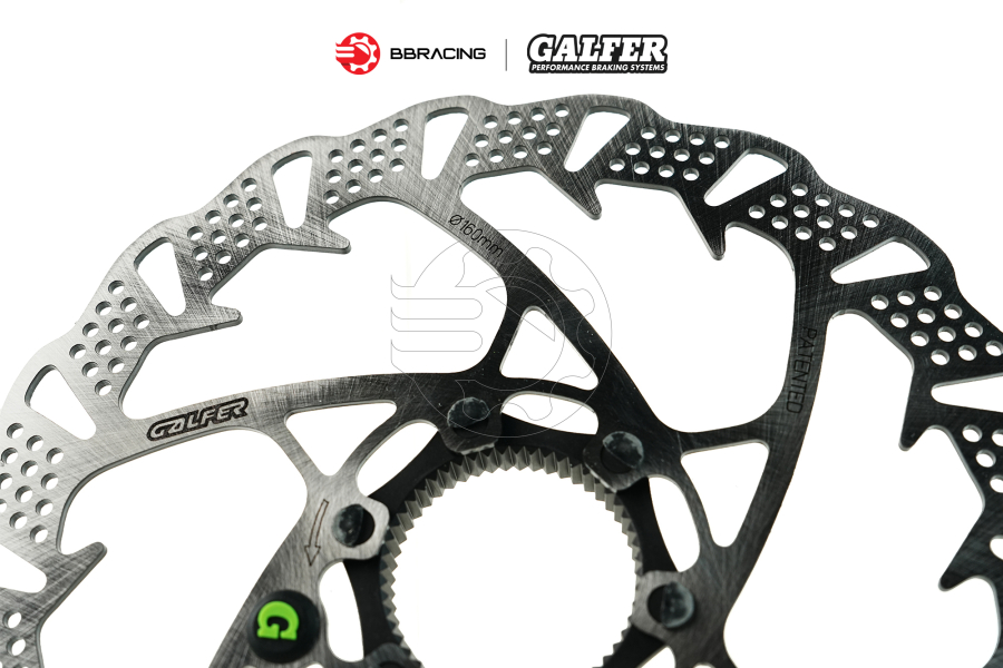 Đĩa Thắng Galfer Xe Đạp Shark Center Lock 160mm