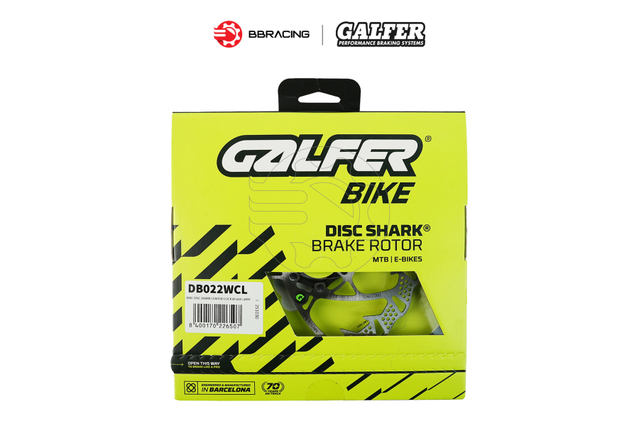 Đĩa Thắng Galfer Xe Đạp Shark Center Lock 160mm