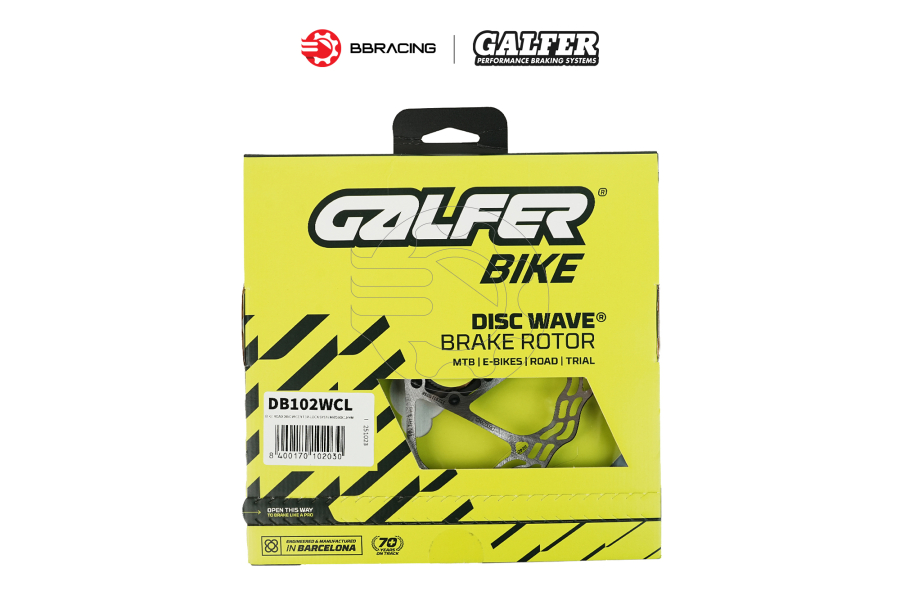 Đĩa Thắng Galfer Xe Đạp Road Center Lock 160mm