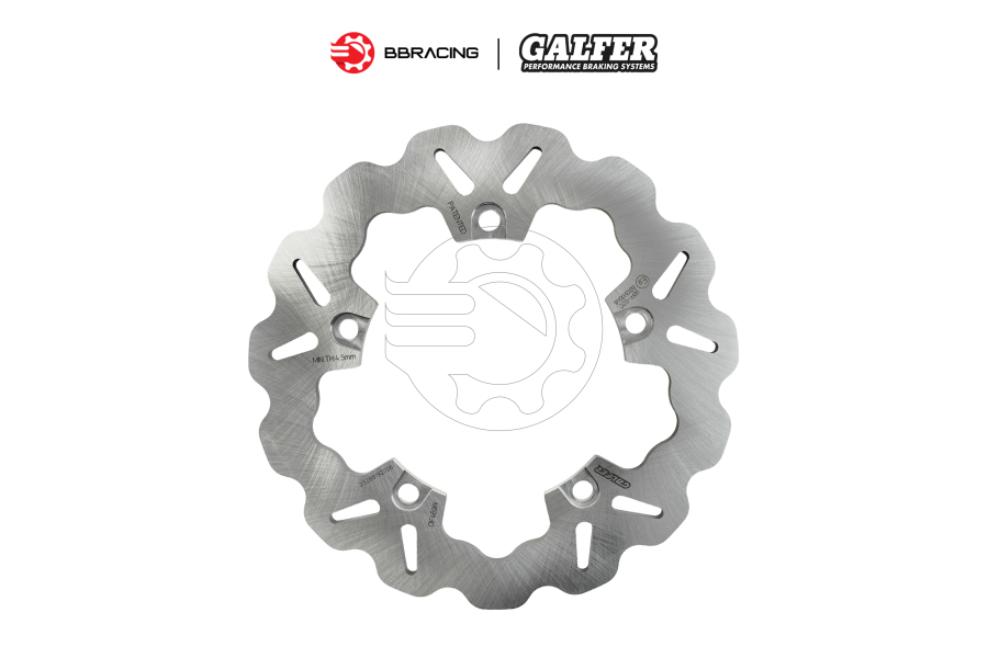 Đĩa Thắng Galfer Wave Yamaha R7 Sau 245mm