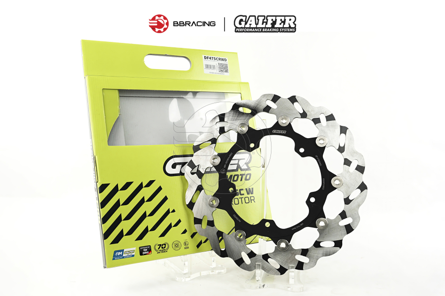 Đĩa Thắng Galfer Grooved Yamaha R1, R6, MT-10 Trước 320mm - Phải