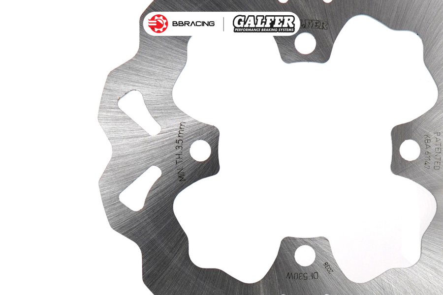 Đĩa Thắng Galfer Yamaha Exciter 135 Sau 203mm