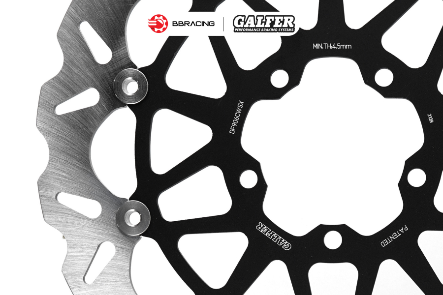 Đĩa Thắng Galfer Triumph Thruxton, Street Triple Trước 340mm - Wave