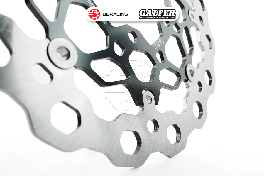 Đĩa Thắng CUBIQ Galfer Triumph Thruxton, Street Triple Trước 310mm