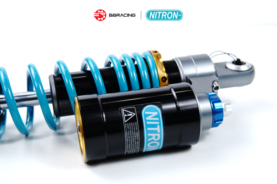 Phuộc Sau Nitron R3 Honda Vario - Xanh Bình Dầu Trên