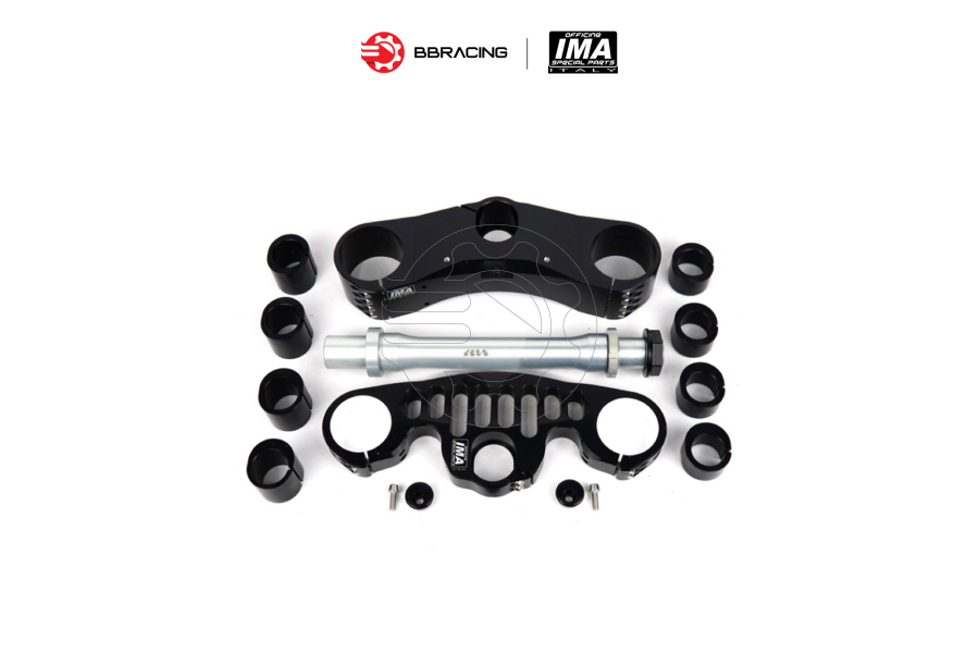 Bộ Chảng Ba IMA Ducati Panigale V4 2018-24 FGR300 Đen