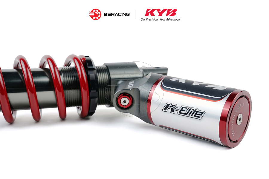 Phuộc Sau Honda Giorno 125 - KYB Elite Đỏ