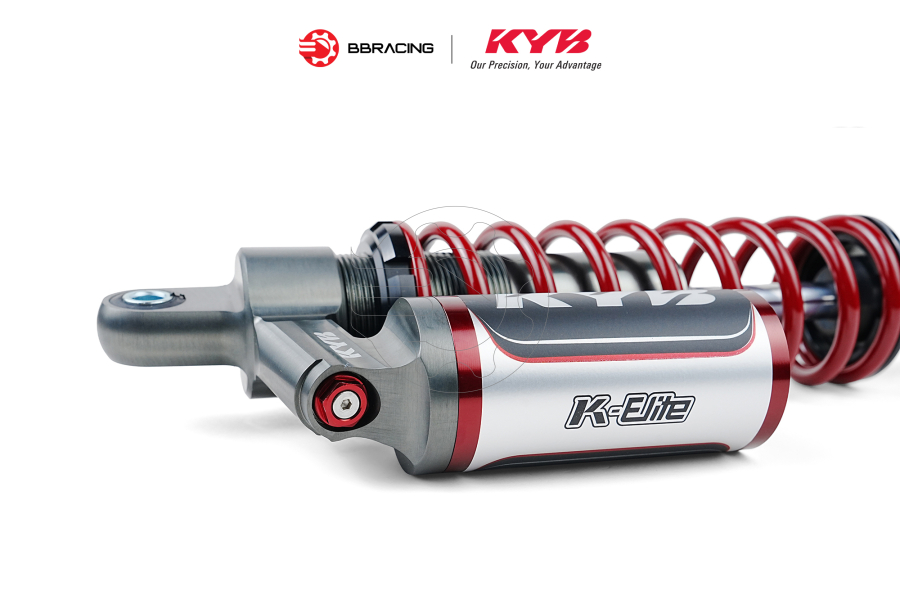 Phuộc Sau Yamaha X Max 300 (350mm) - KYB Elite Đỏ