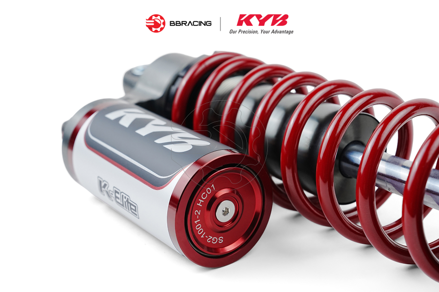 Phuộc Sau Yamaha X Max 300 (350mm) - KYB Elite Đỏ