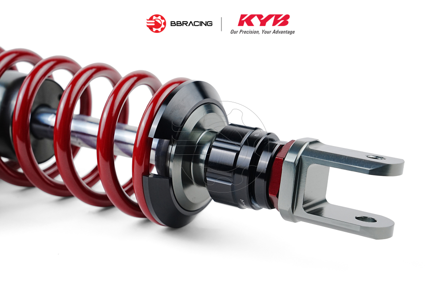 Phuộc Sau Yamaha X Max 300 (350mm) - KYB Elite Đỏ