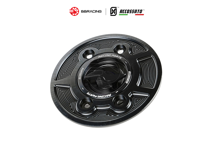 Nắp Xăng Accossato BMW FC103 Đen