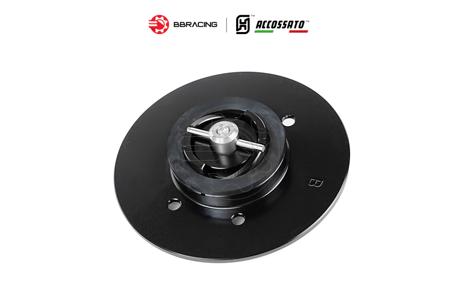 Nắp Xăng Accossato BMW FC103 Bạc