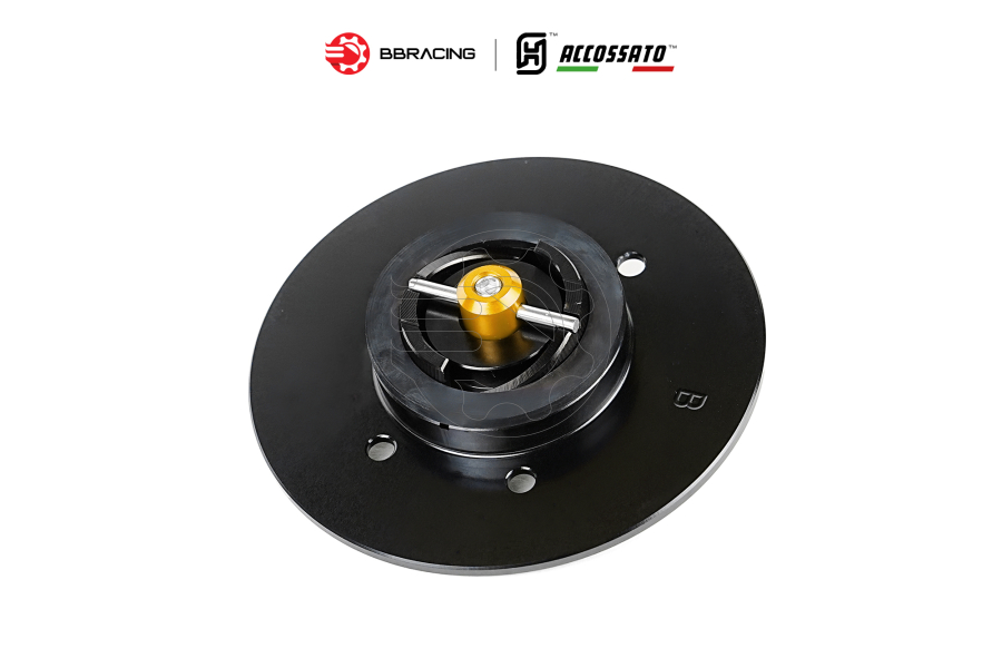 Nắp Xăng Accossato BMW FC103 Vàng