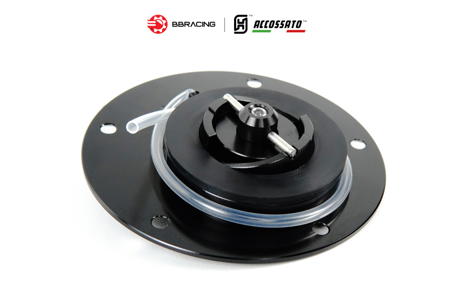Nắp Xăng Accossato Ducati FC104 Đen
