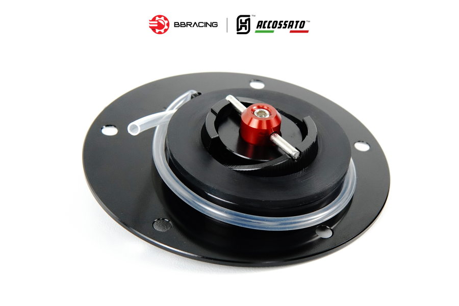 Nắp Xăng Accossato Ducati FC104 Đỏ