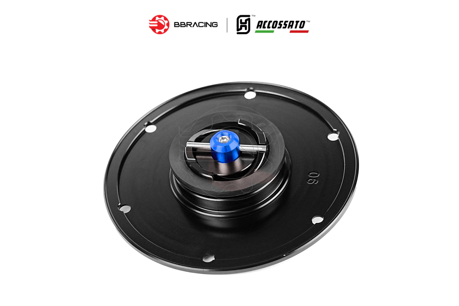 Nắp Xăng Accossato Ducati FC107 Xanh Dương