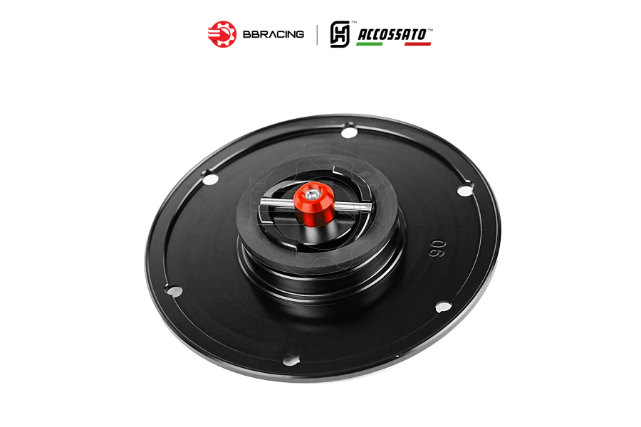 Nắp Xăng Accossato Ducati FC107 Đỏ