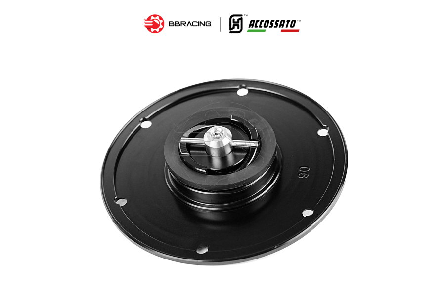 Nắp Xăng Accossato Ducati FC107 Bạc