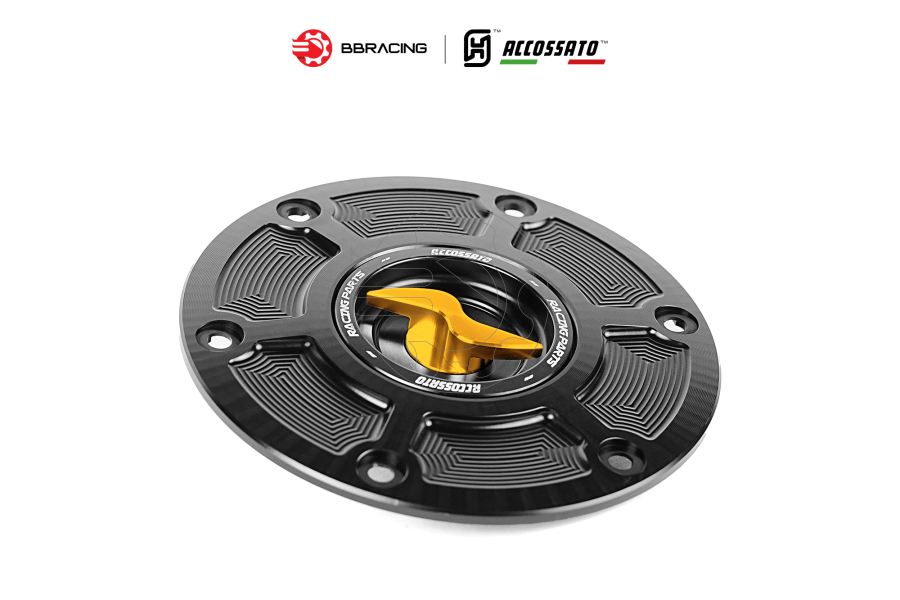 Nắp Xăng Accossato Ducati FC107 Vàng