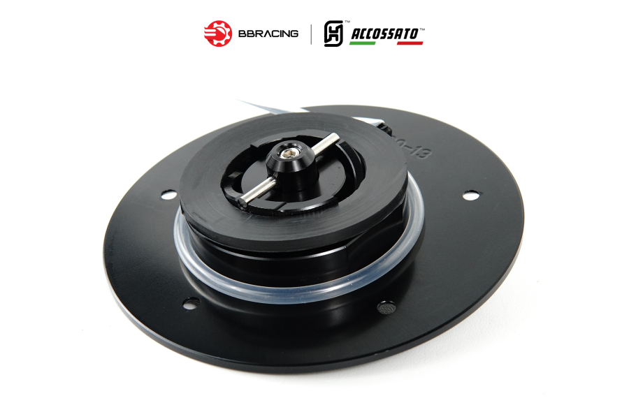 Nắp Xăng Accossato Honda FC110 Đen