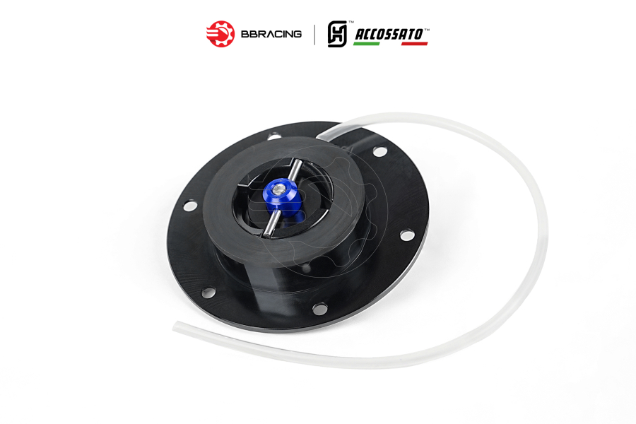 Nắp Xăng Accossato Triumph FC123 Xanh Dương
