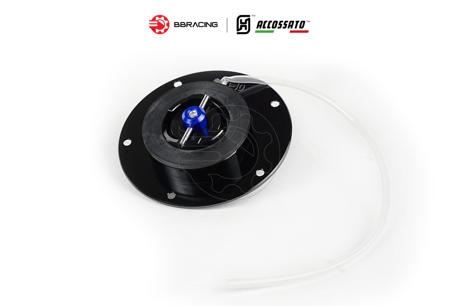 Nắp Xăng Accossato Honda FC125 Xanh Dương