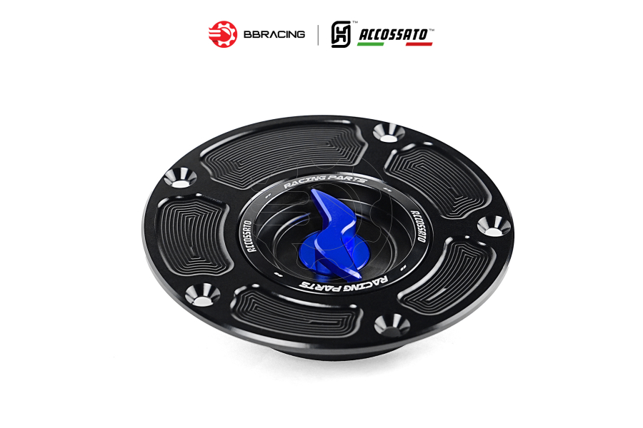 Nắp Xăng Accossato Honda FC125 Xanh Dương