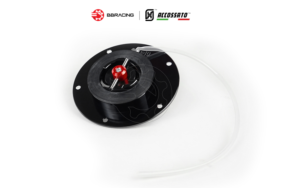 Nắp Xăng Accossato Honda FC125 Đỏ
