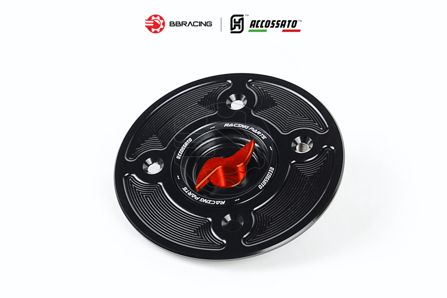 Nắp Xăng Accossato Kawasaki FC126 Đỏ