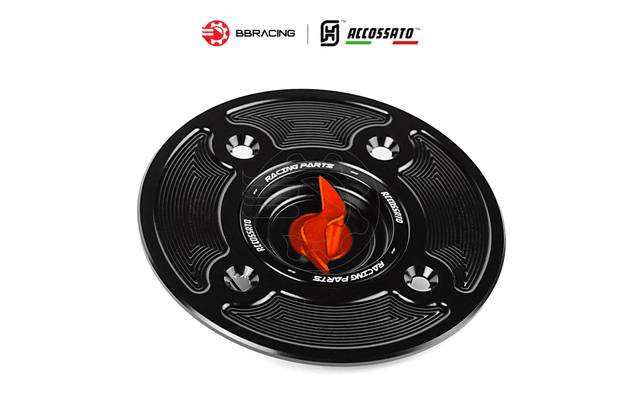 Nắp Xăng Accossato Kawasaki FC126 Đỏ
