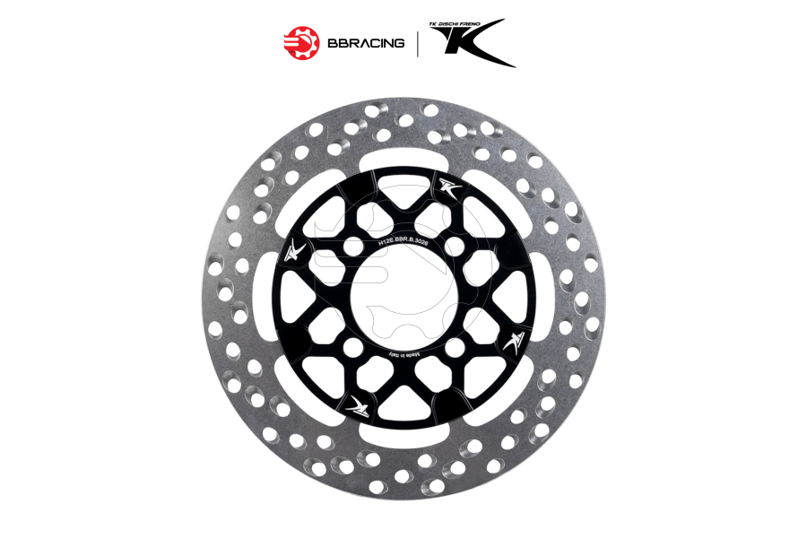 Đĩa Thắng TK RACING Honda Wave, Monkey 125 Trước 220mm - Đen