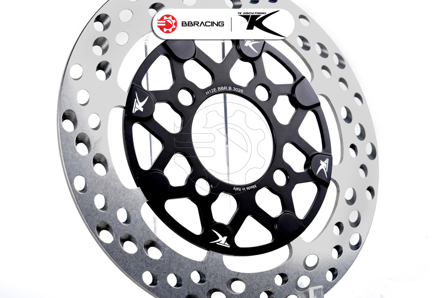 Đĩa Thắng TK RACING Honda Wave, Monkey 125 Trước 220mm - Đen