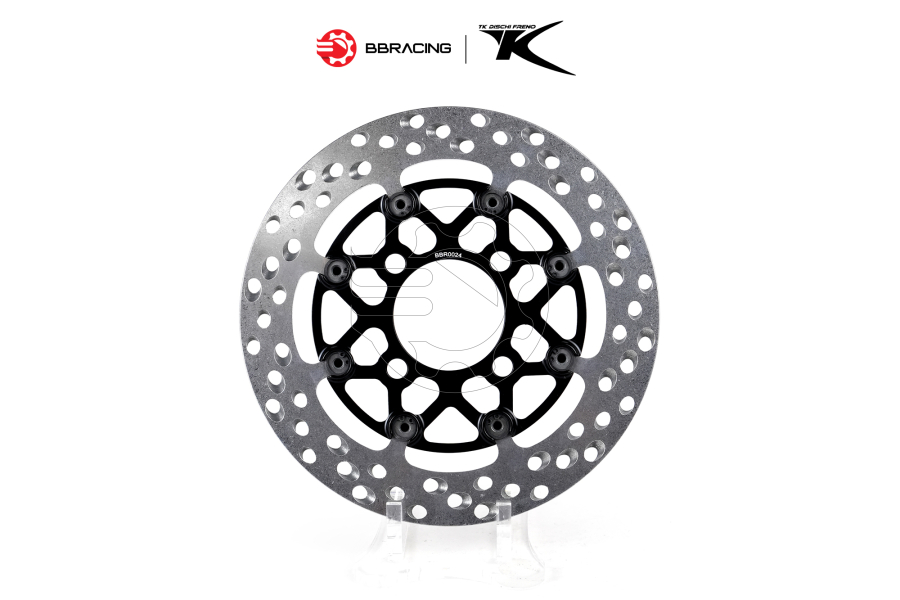 Đĩa Thắng TK RACING Honda Wave, Monkey 125 Trước 220mm - Đen